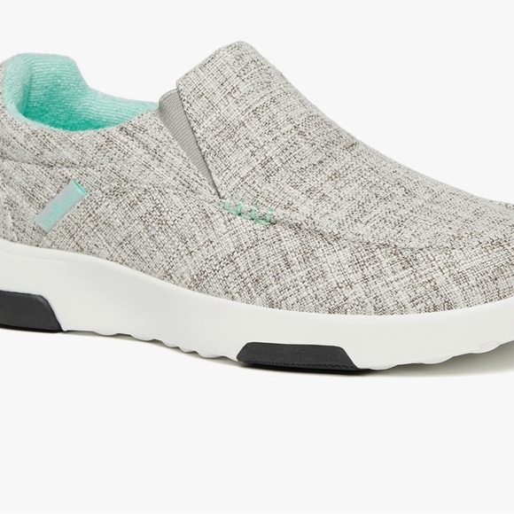 OrthoComfoot Women Canvas Slip on Shoes, Comfort Plantar Fasciitis size 8.5 - Picture 9 of 16